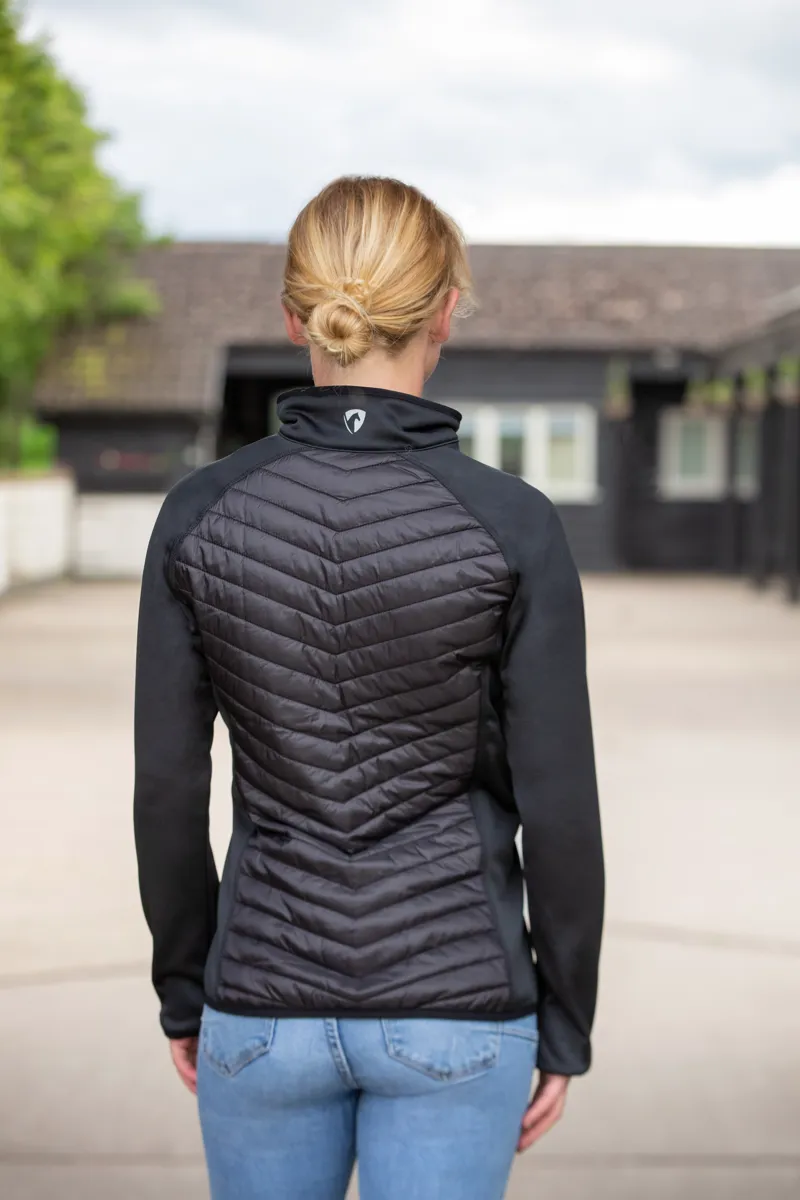 Hy Equestrian Synergy Sync Lightweight Padded Jacket - Black-1